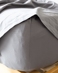 DreamFit® Sheets Gray / Twin 100% Pima Cotton Sheet Set, DreamCool™ Collection Best Pima Cotton Sheet Sets