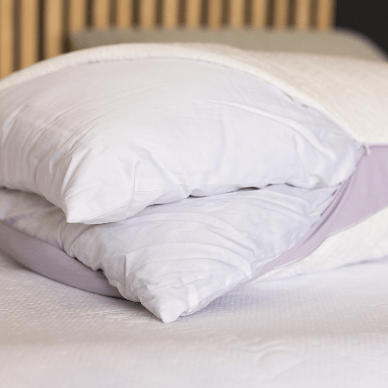 Duo Adjustable Pillow (2 Inserts) with Washable Cover