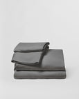 DreamFit® Sheets Twin / Gray Bamboo Stretch-Knit Sheet Set | Soft Stretch & Lightweight Bamboo Stretch-Knit Sheet Set | Soft Stretch & Lightweight