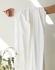DreamFit® Sheets Twin / White 100% Organic Cotton Percale, DreamHealth™ Collection