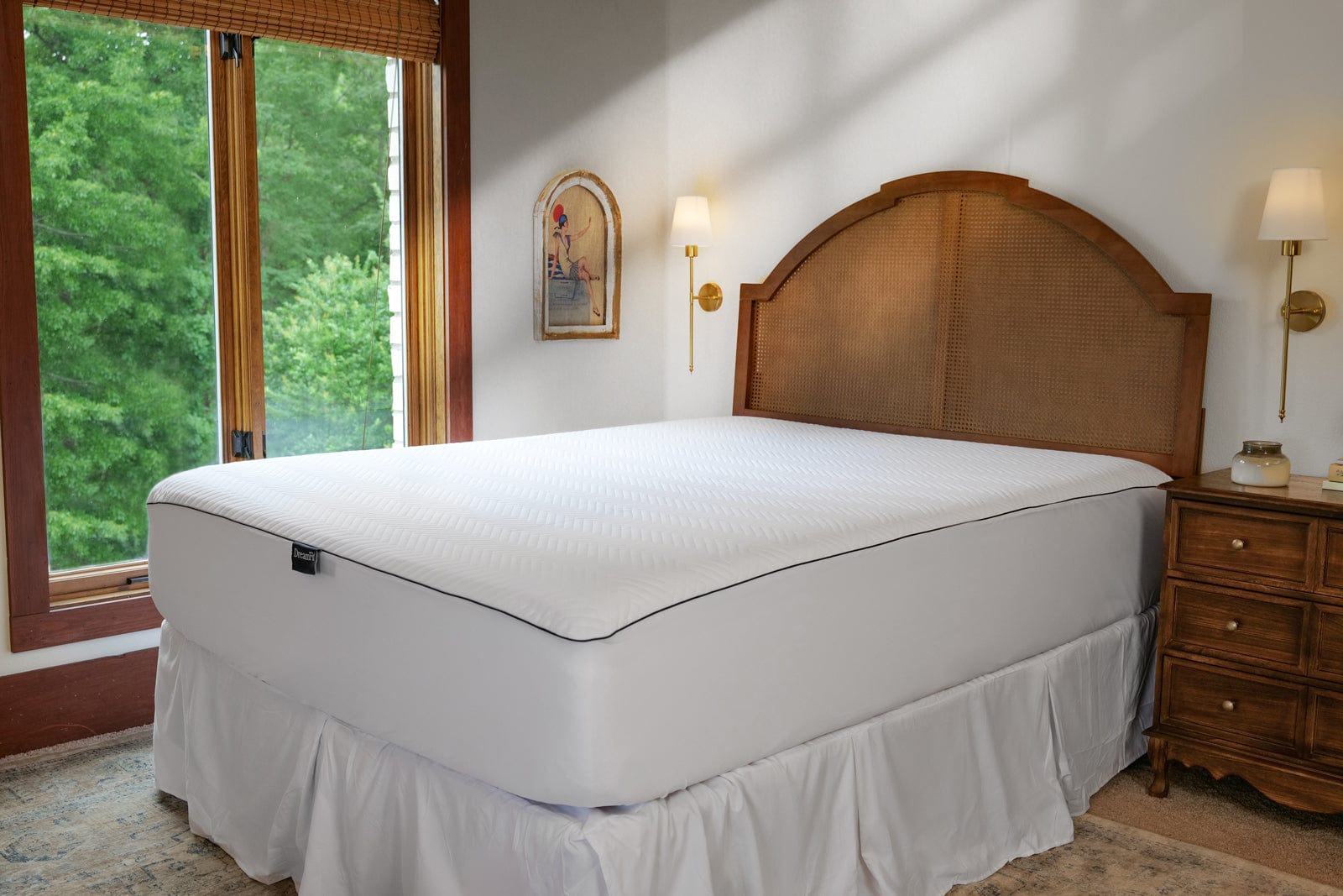 DreamFit® Mattress Protectors Waterproof Mattress Protector, DreamCool™ Collection Waterproof & Cool Mattress Protector - Split Head Covers