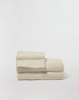 DreamFit® Sheets Ivory / Twin 100% Egyptian Cotton Sheet Set | Luxurious & Smooth 100% Egyptian Cotton Sheet Set | Cooling Sheets