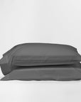 DreamFit® Pillowcases Gray / Standard 100% Organic Percale Cotton Pillowcase Set of 2, DreamHealth™ Collection 100% Organic Percale Cotton Pillowcase Set of 2, DreamHealth™ Collection