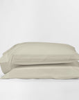 DreamFit® Pillowcases Ivory / Standard 100% Organic Percale Cotton Pillowcase Set of 2, DreamHealth™ Collection 100% Organic Percale Cotton Pillowcase Set of 2, DreamHealth™ Collection