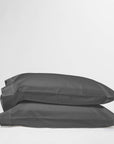 DreamFit® Pillowcases Gray / Standard 100% Long Staple Cotton Pillowcase set of 2, DreamComfort™ Collection Long Staple Cotton Pillow Case Set