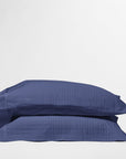 DreamFit® Pillowcases Blue / Standard Quilted Bamboo Reversible Pillowcases / Shams Quilted Sheet Set Reversible Pillowcase / Shams