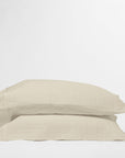 DreamFit® Pillowcases Ivory / Standard Quilted Bamboo Reversible Pillowcases / Shams Quilted Sheet Set Reversible Pillowcase / Shams