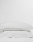 DreamFit® Pillowcases White / Standard Quilted Bamboo Reversible Pillowcases / Shams Quilted Sheet Set Reversible Pillowcase / Shams
