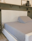 DreamFit® Sheets 100% Pima Cotton Split Head Sheet Set | Silky & Smooth Best Pima Cotton Sheet Sets