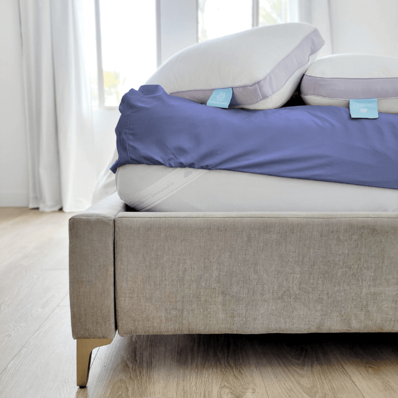 DreamFit® Sheets Twin / Blue 100% Microfiber Sheet Set