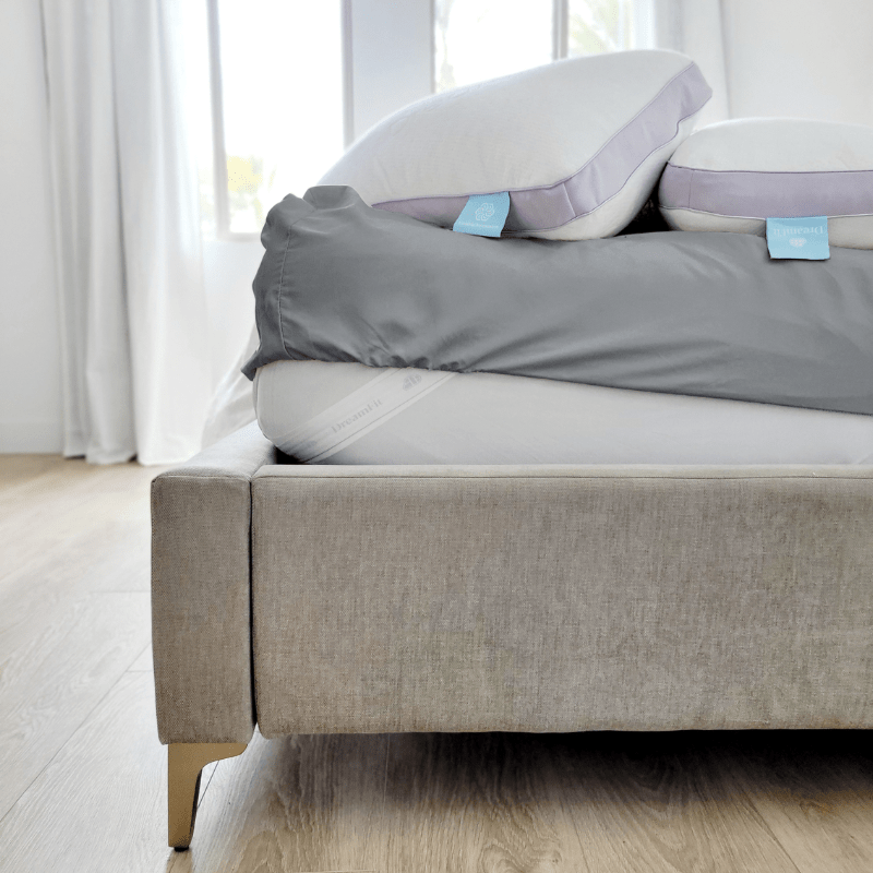 DreamFit® Sheets Twin / Gray 100% Microfiber Sheet Set