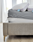 DreamFit® Sheets Twin / Gray 100% Microfiber Sheet Set