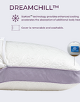 Duo Adjustable Pillow (2 Inserts) with Washable Cover