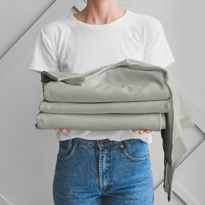 DreamFit® Sheets 100% Egyptian Cotton Sheet Set, DreamCool™ Collection 100% Egyptian Cotton Sheet Set | Cooling Sheets