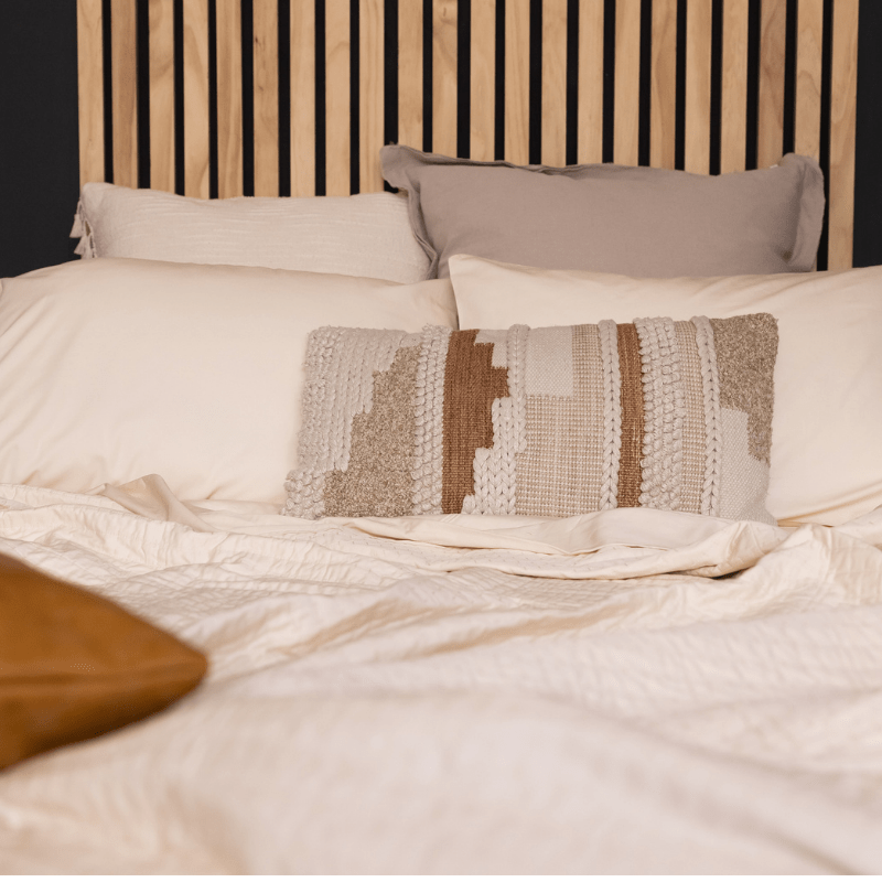 DreamFit® Sheets Ivory / Queen Enhanced Bamboo™ Quilted Sheet Ensemble