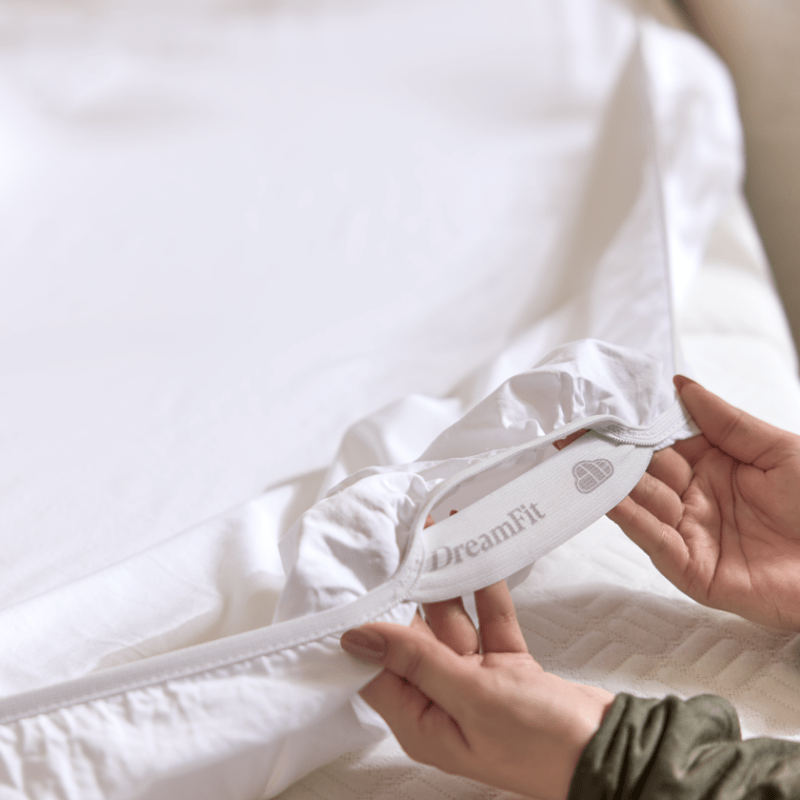 DreamFit® Twin Every Day Sleeper - Enhanced Bamboo™ Complete Sheet Set