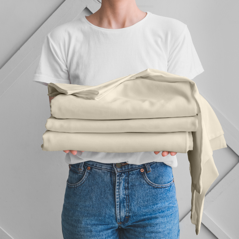 100% Long Staple Cotton Sheet Set, DreamComfort™ Collection