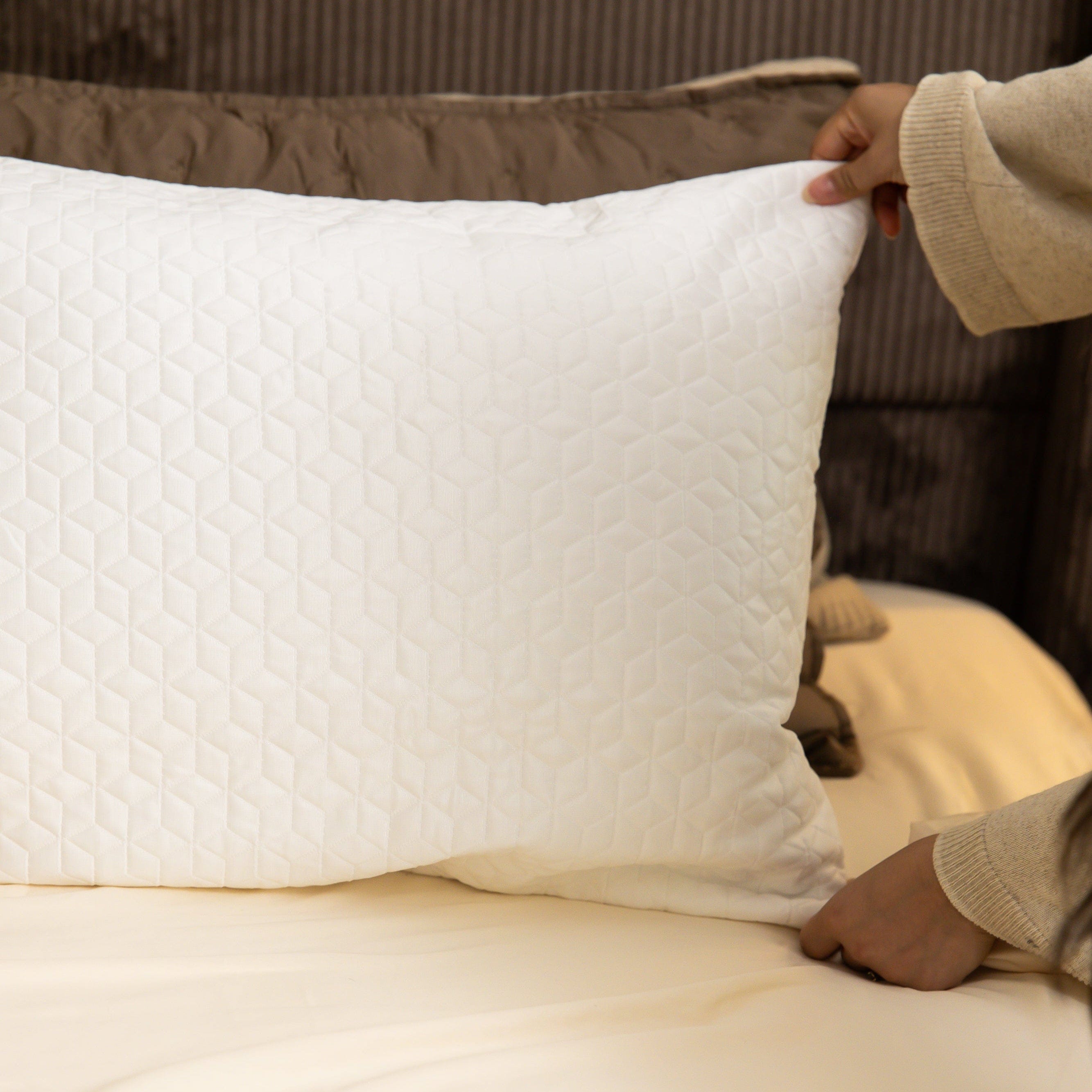 DreamFit® Pillow Protectors Waterproof Pillow Protector | DreamChill® Collection Cooling Waterproof Pillow Protector - DreamChill™ Collection