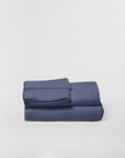 DreamFit® Sheets Blue / Twin 100% Pima Cotton Sheet Set | Silky & Smooth Best Pima Cotton Sheet Sets
