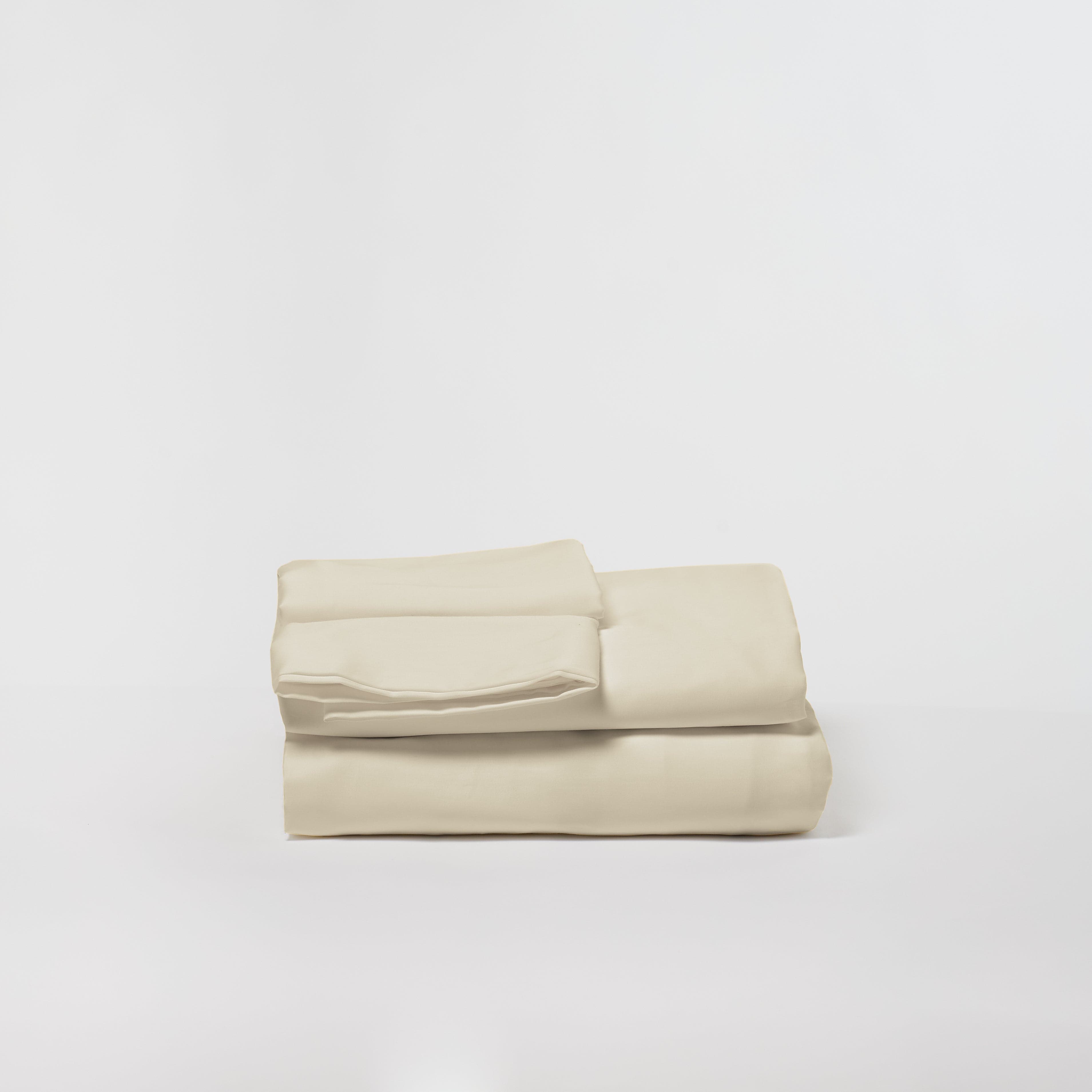 DreamFit® Sheets Ivory / Twin 100% Pima Cotton Sheet Set | Silky & Smooth Best Pima Cotton Sheet Sets