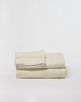 DreamFit® Sheets Ivory / Twin 100% Pima Cotton Sheet Set | Silky & Smooth Best Pima Cotton Sheet Sets