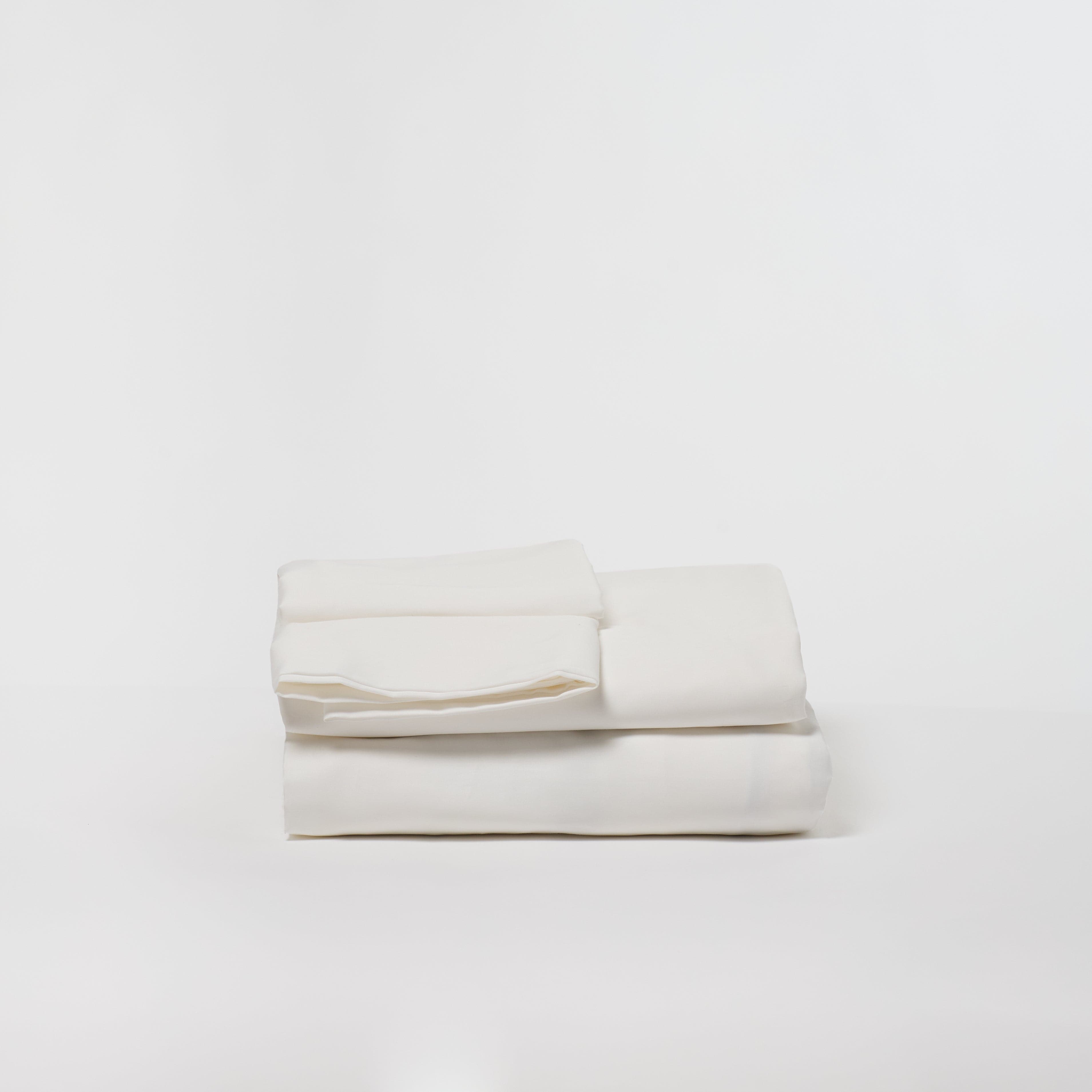 DreamFit® Sheets White / Twin 100% Pima Cotton Sheet Set | Silky & Smooth Best Pima Cotton Sheet Sets