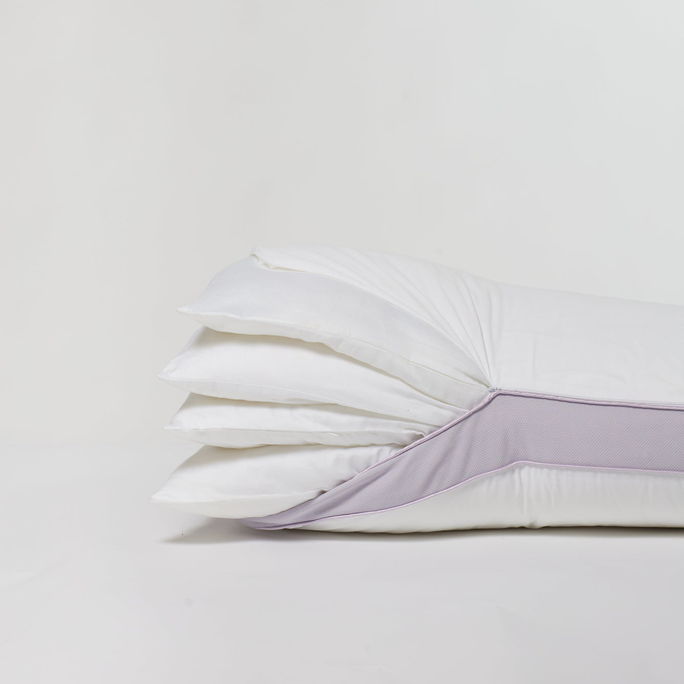 DreamFit® Pillows Adjustable Quattro Pillow (4 Inserts) with Washable Cover DreamFit DreamChill™ Quattro Pillow - The Best Customizable Pillow