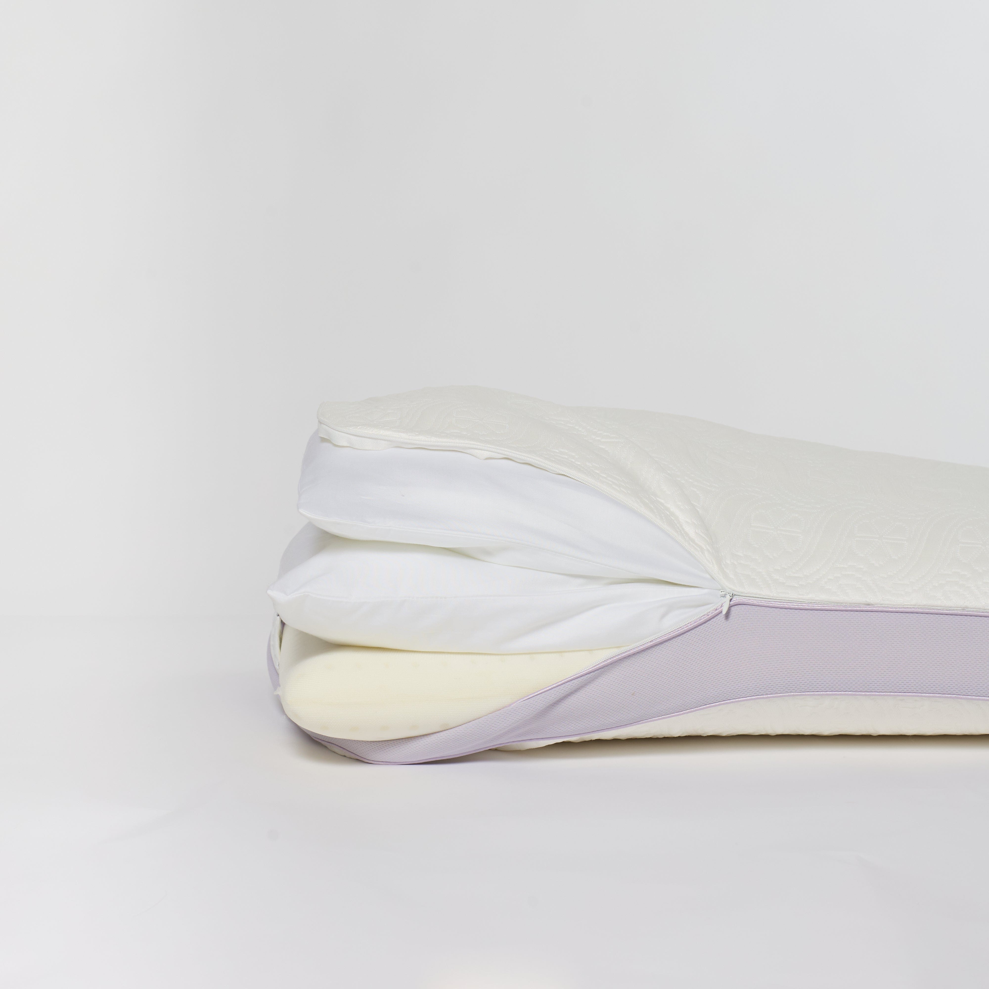 DreamFit® Pillows Adjustable Trio Pillow (3 Inserts) with Washable Cover Adjustable Pillow with Washable Cover