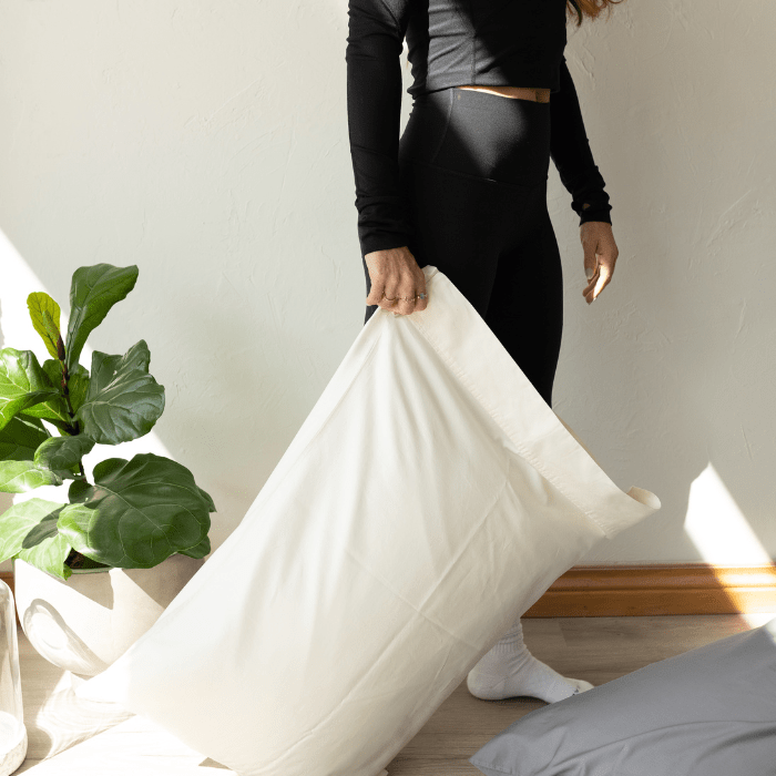 DreamFit® Pillowcases 100% Egyptian Cotton Pillow Case Set of 2, DreamCool™ Collection Egyptian Cotton Pillow Case Set - Luxury Cotton Pillowcases