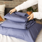 Blue Egyptian Cotton Sheets